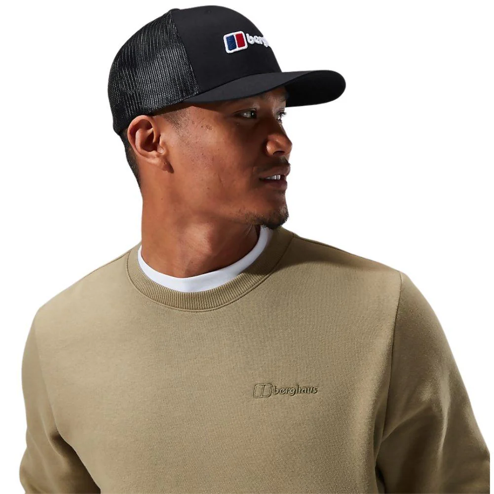 Berghaus Logo Recognition Trucker Cap (Black) - Image 6