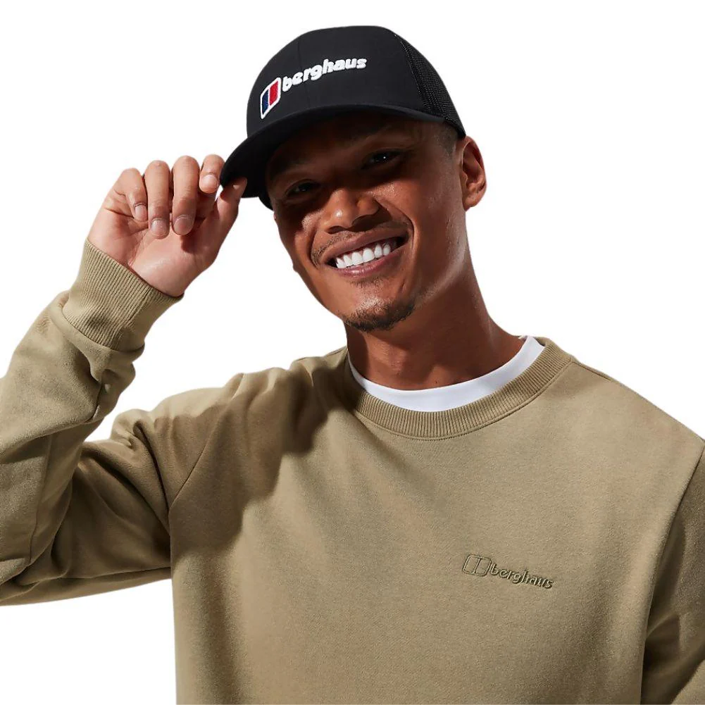 Berghaus Logo Recognition Trucker Cap (Black) - Image 7