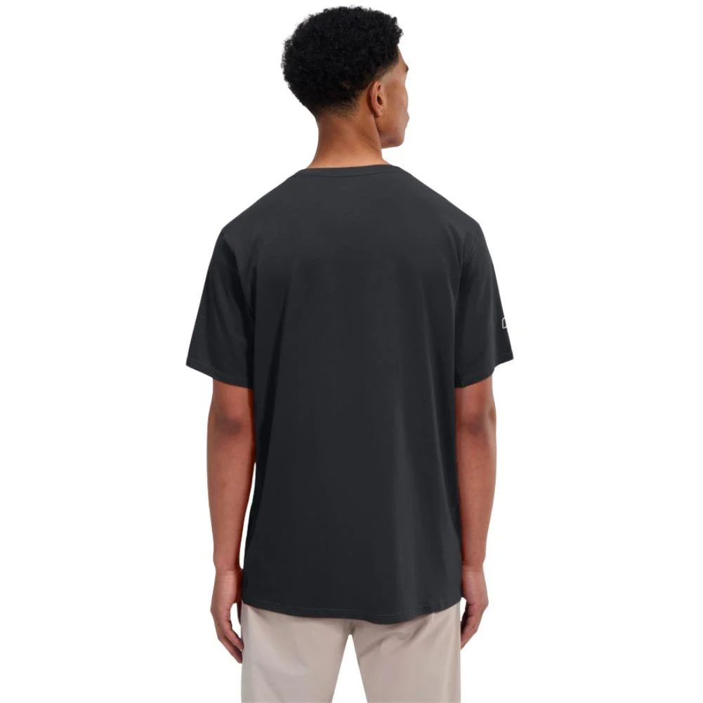 Berghaus Men's Delta Short Sleeve Tech Tee (Black) - Image 4