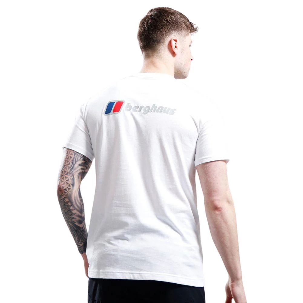 Berghaus Men's Front & Back T-Shirt (Pure White) - Image 5