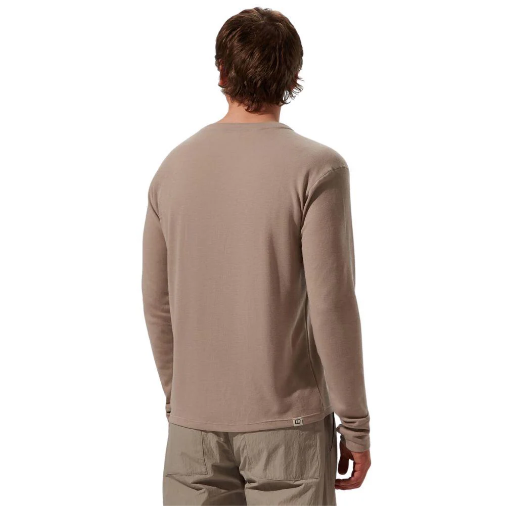 Berghaus Men's Ivyhill Crew Top (Light Grey) - Image 5