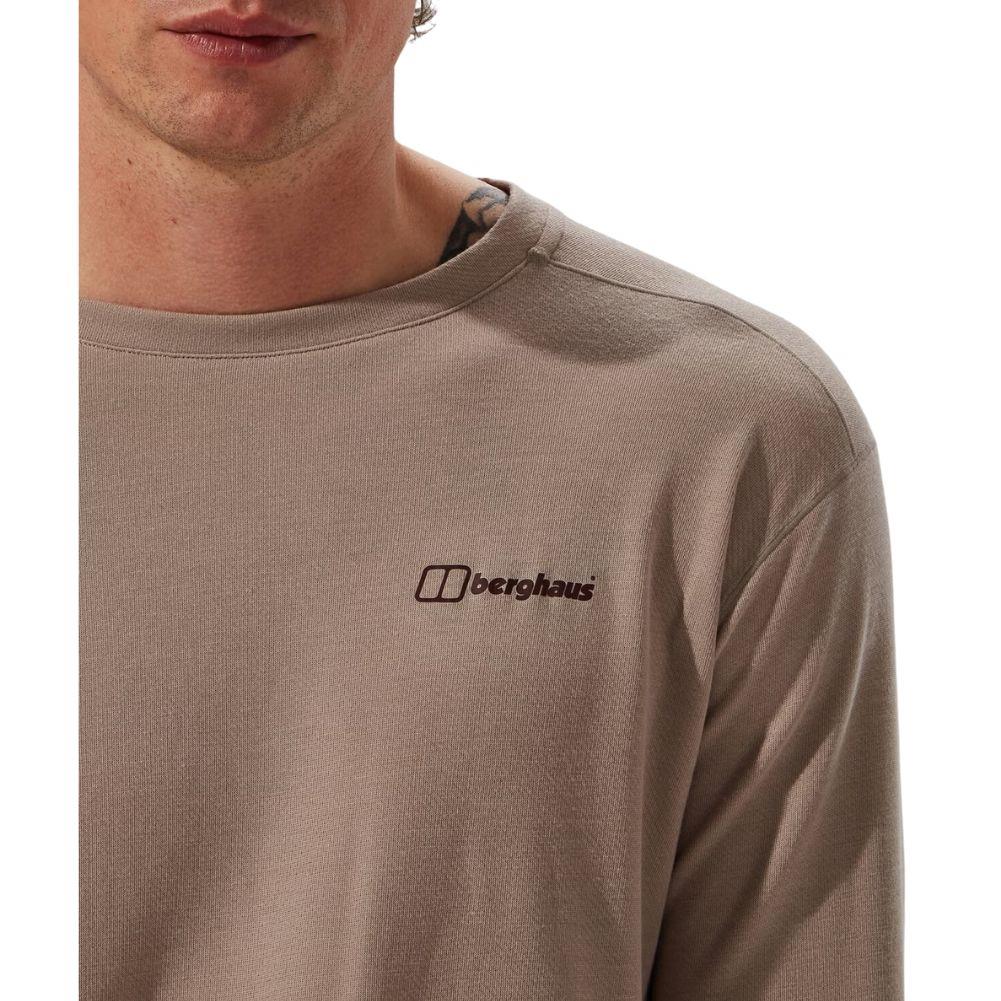 Berghaus Men's Ivyhill Crew Top (Light Grey) - Image 9