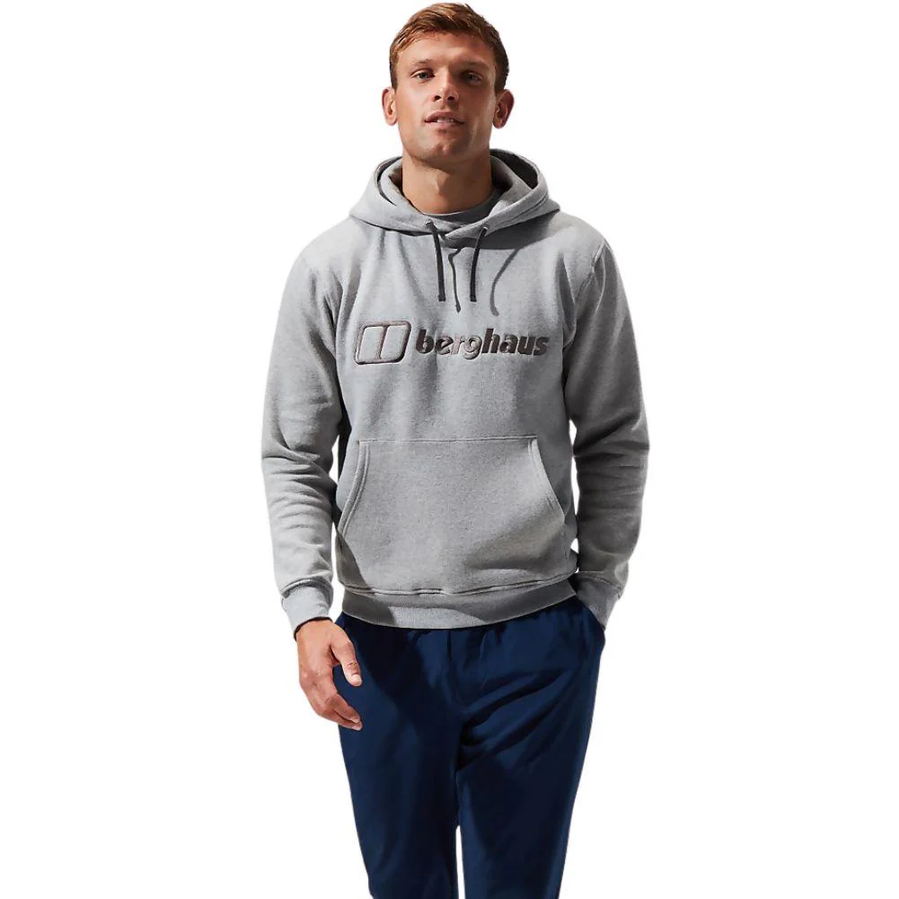 Berghaus Men's Logo Hoody (Dark Grey) - Image 3