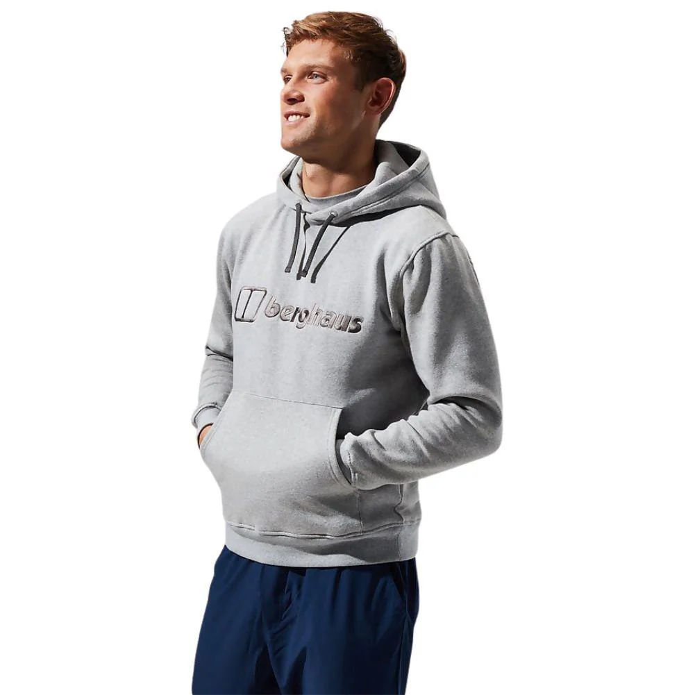 Berghaus Men's Logo Hoody (Dark Grey) - Image 4