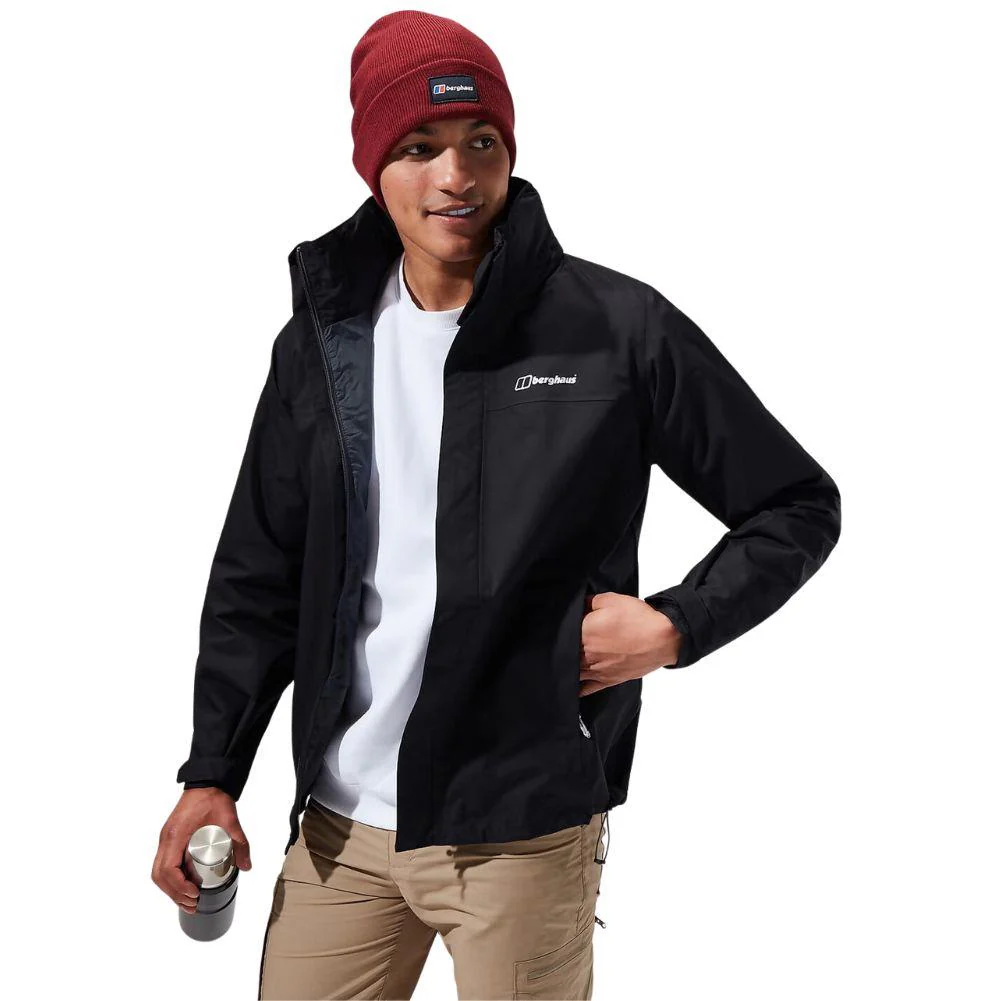 Berghaus Men's RG Alpha 2.0 Shell Waterproof Jacket (Black) - Image 4