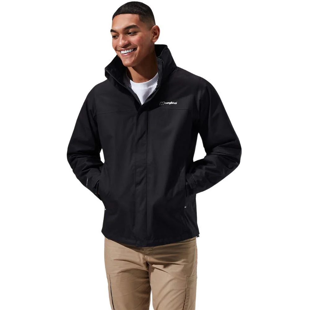 Berghaus Men's RG Alpha 2.0 Shell Waterproof Jacket (Black) - Image 5