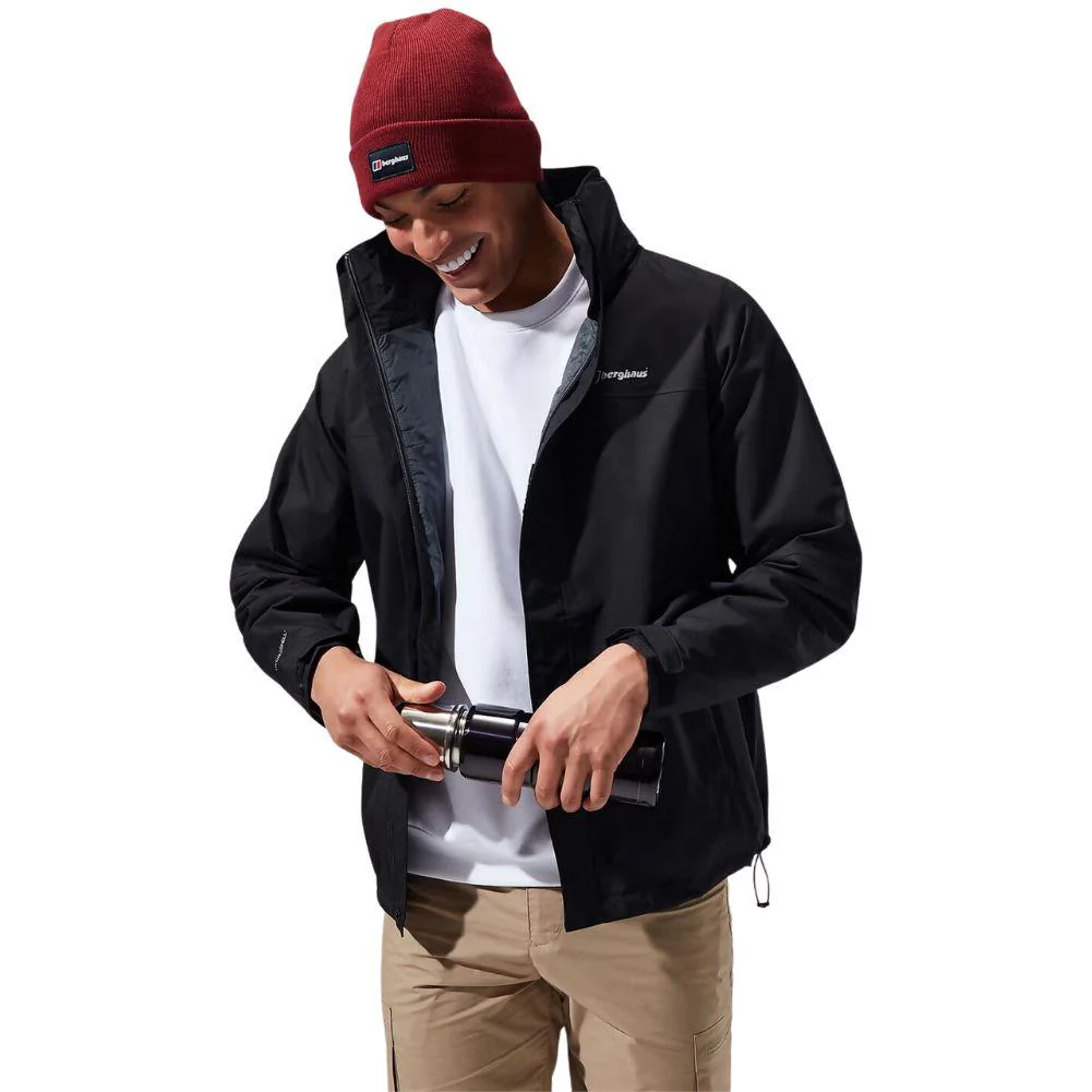 Berghaus Men's RG Alpha 2.0 Shell Waterproof Jacket (Black) - Image 6