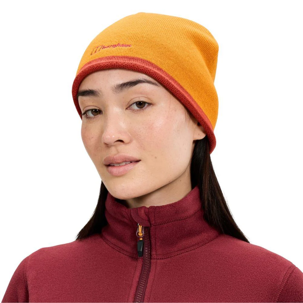 Berghaus Unisex Blocks Reversible Beanie (Orange)