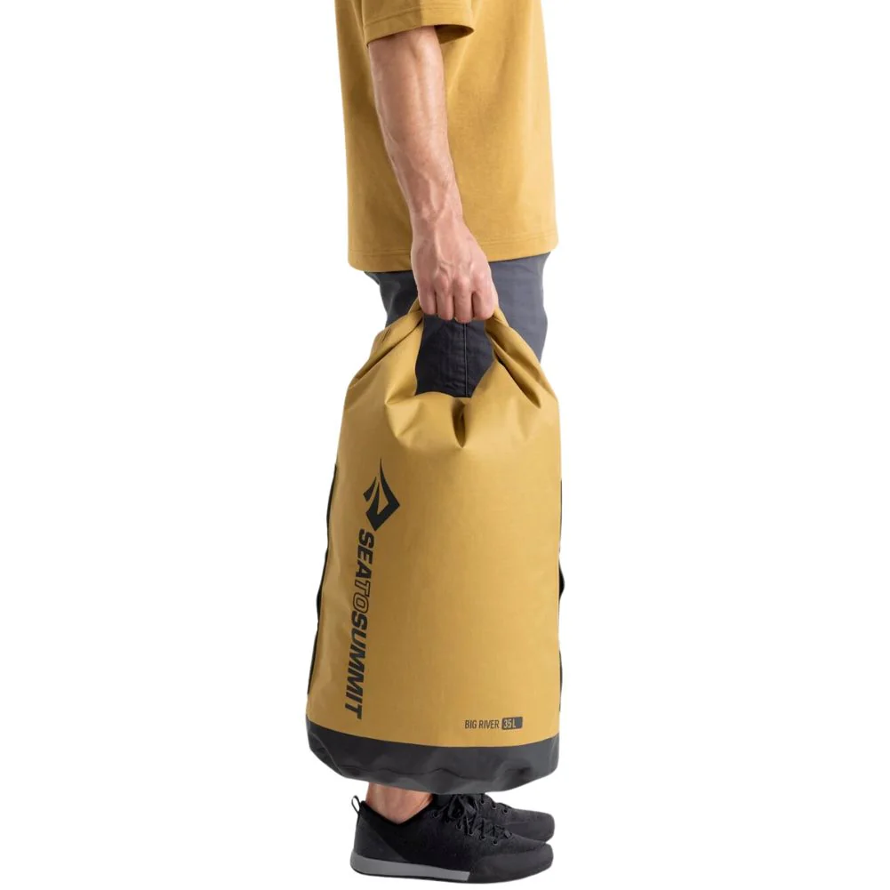 Sea to Summit Big River Dry Bag - 35L (Dull Gold) - Image 4