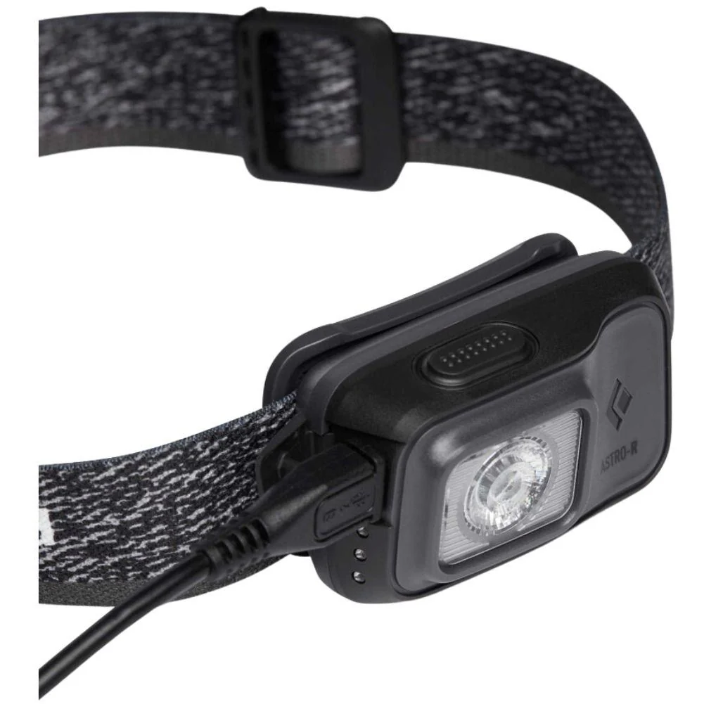 Black Diamond Astro 300 Lumen Rechargeable Head Torch (Graphite) - Image 2