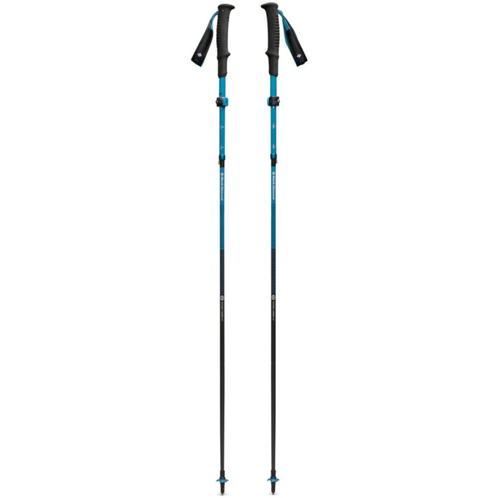 Black Diamond Distance Carbon FLZ Trekking/Running Poles 125cm (Desert Sky) - Image 3