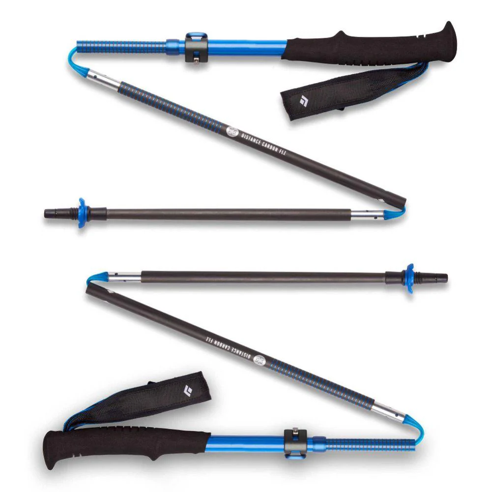 Black Diamond Distance Carbon FLZ Trekking/Running Poles (125-140cm)