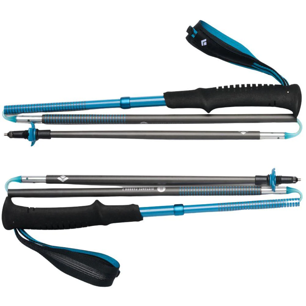 Black Diamond Distance Carbon Z Trekking/Running Poles 130cm (Desert Sky) - Image 3