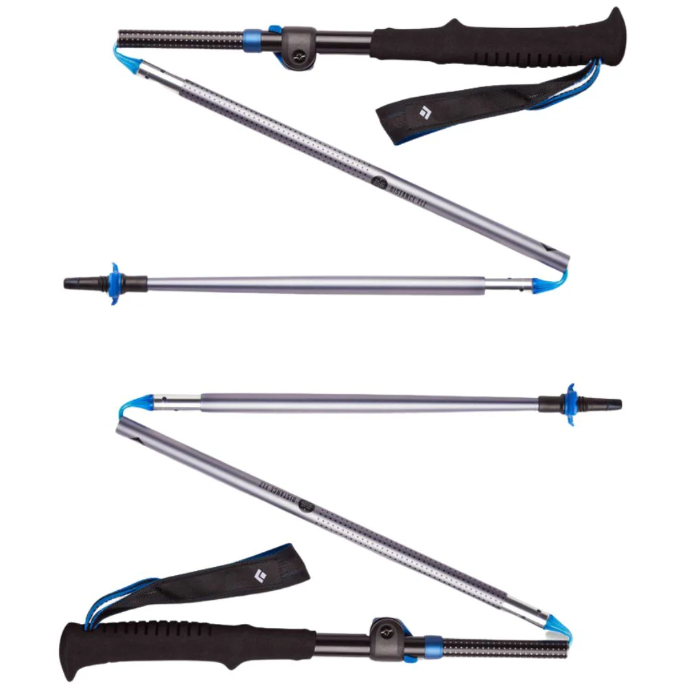 Black Diamond Distance FLZ Trekking/Running Poles 95-110cm