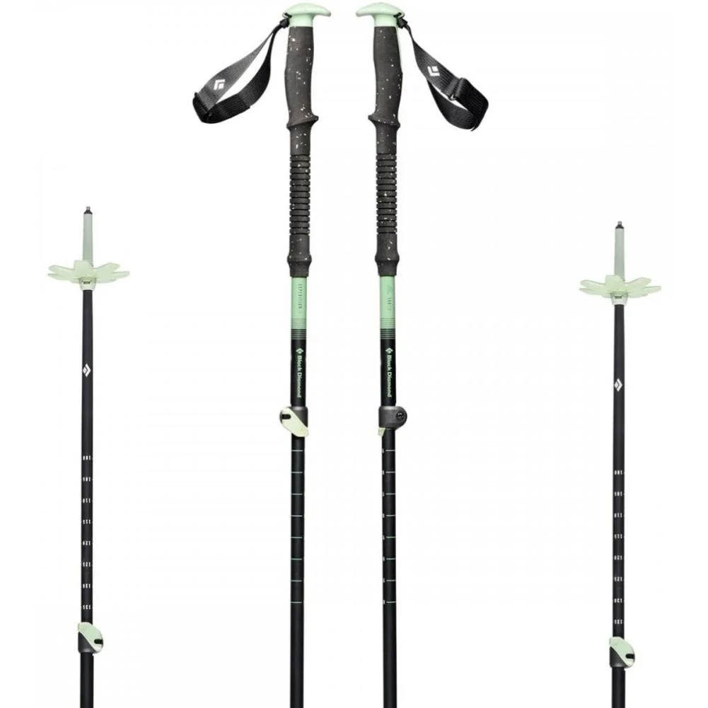 Black Diamond Expedition 3 Ski Poles - 140cm (Desert Sage) - Image 3