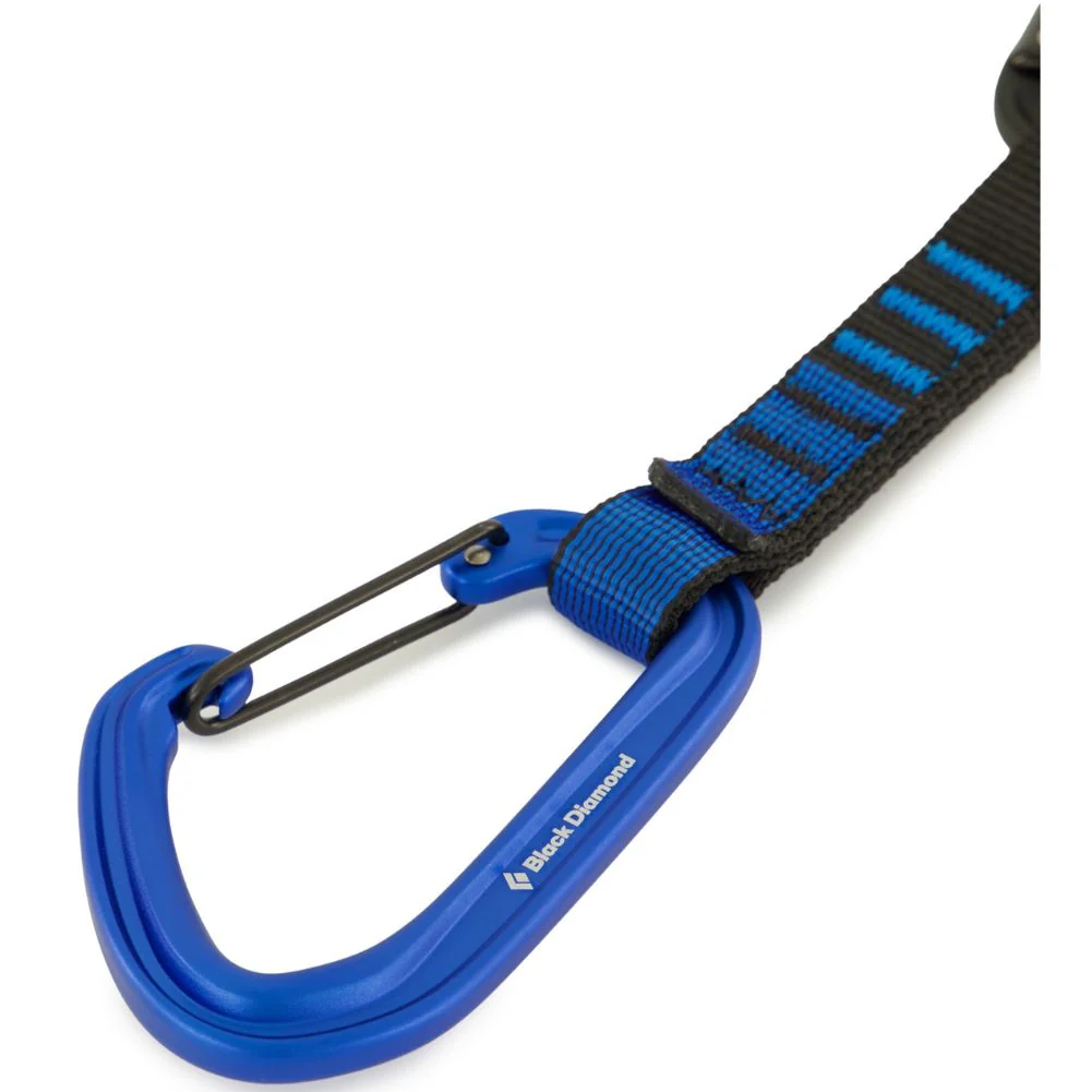 Black Diamond Hotforge Hybrid Quickpack 12cm - Pack of 6 Quickdraws - Blue - Image 2