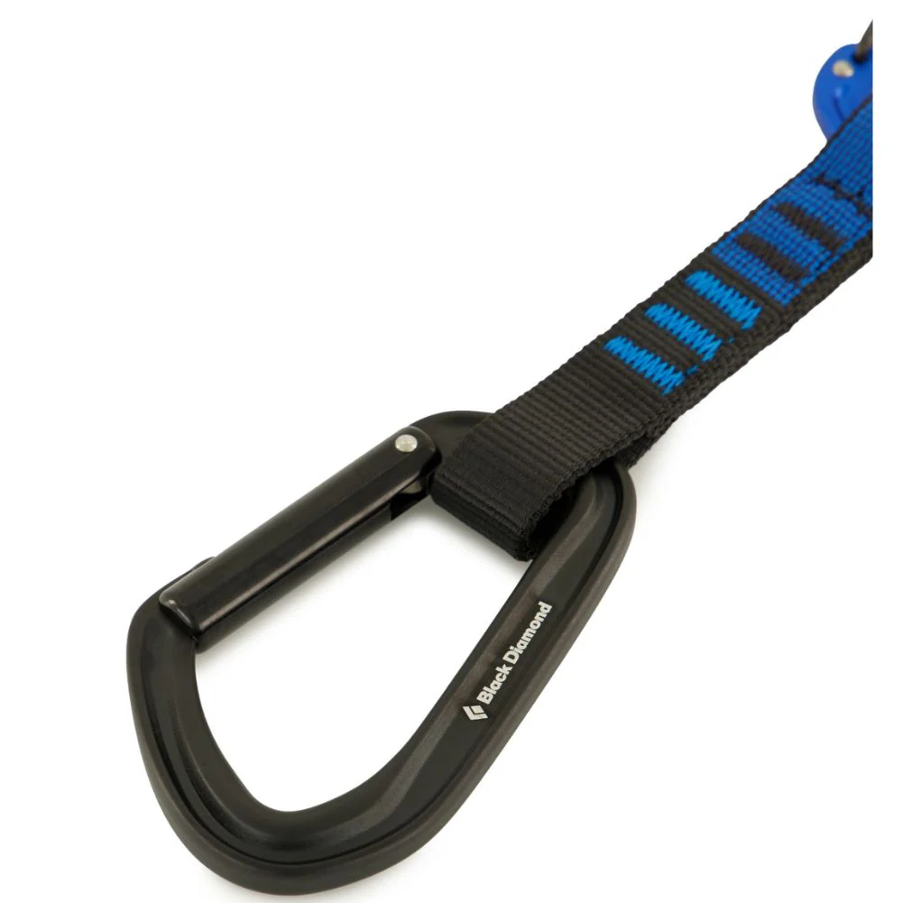 Black Diamond Hotforge Hybrid Quickpack 12cm - Pack of 6 Quickdraws - Blue - Image 3