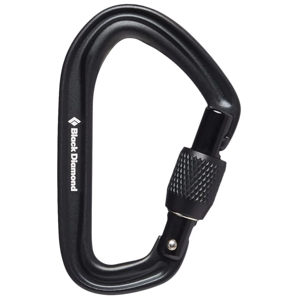 Black Diamond Hotforge Screwgate Carabiner - 3 Pack - Image 4