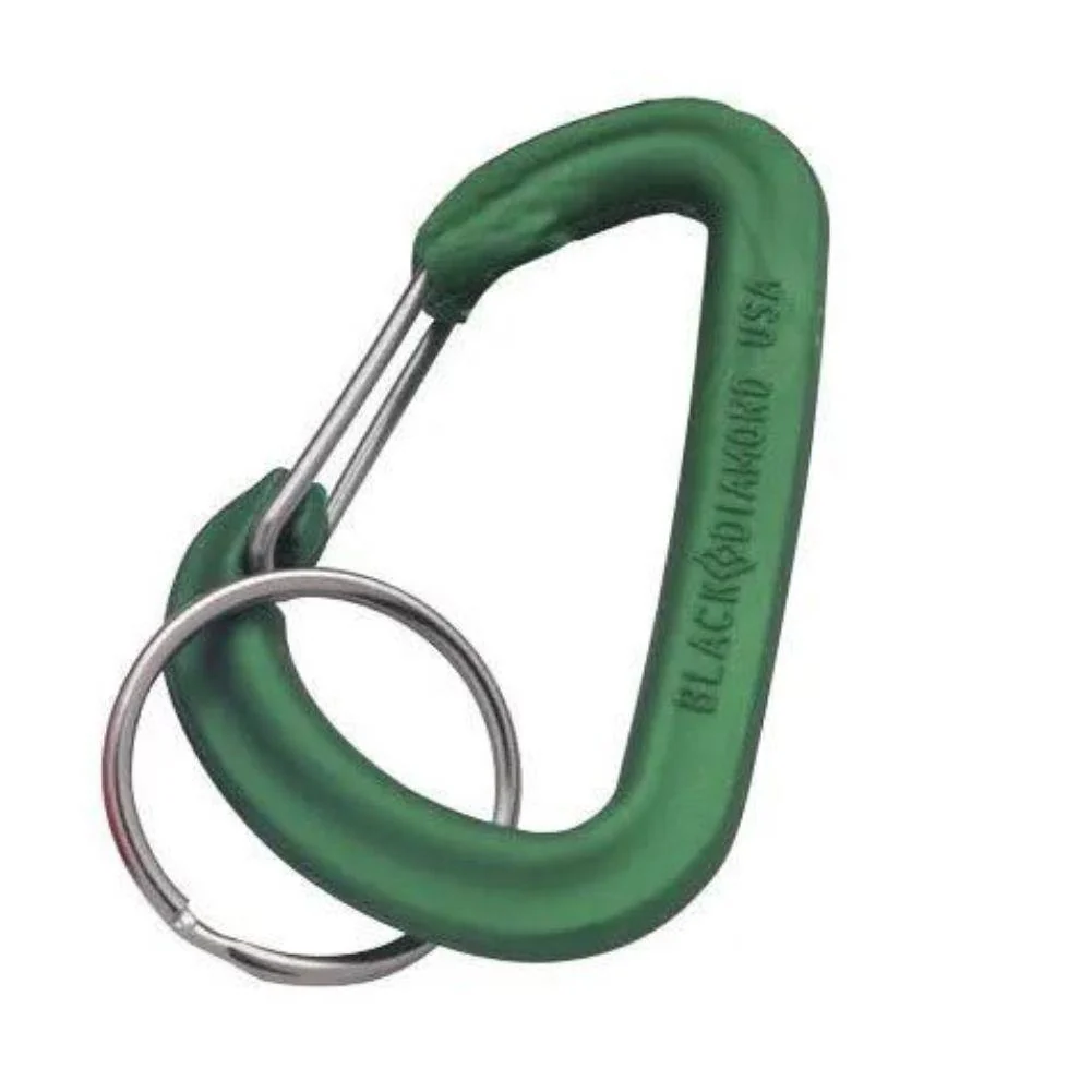 Black Diamond Jivewire Accessory Carabiner - Green (Large)