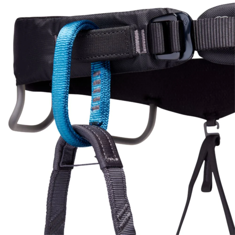 Black Diamond Men's Momentum Climbing Harness Package (Anthracite) - Image 2