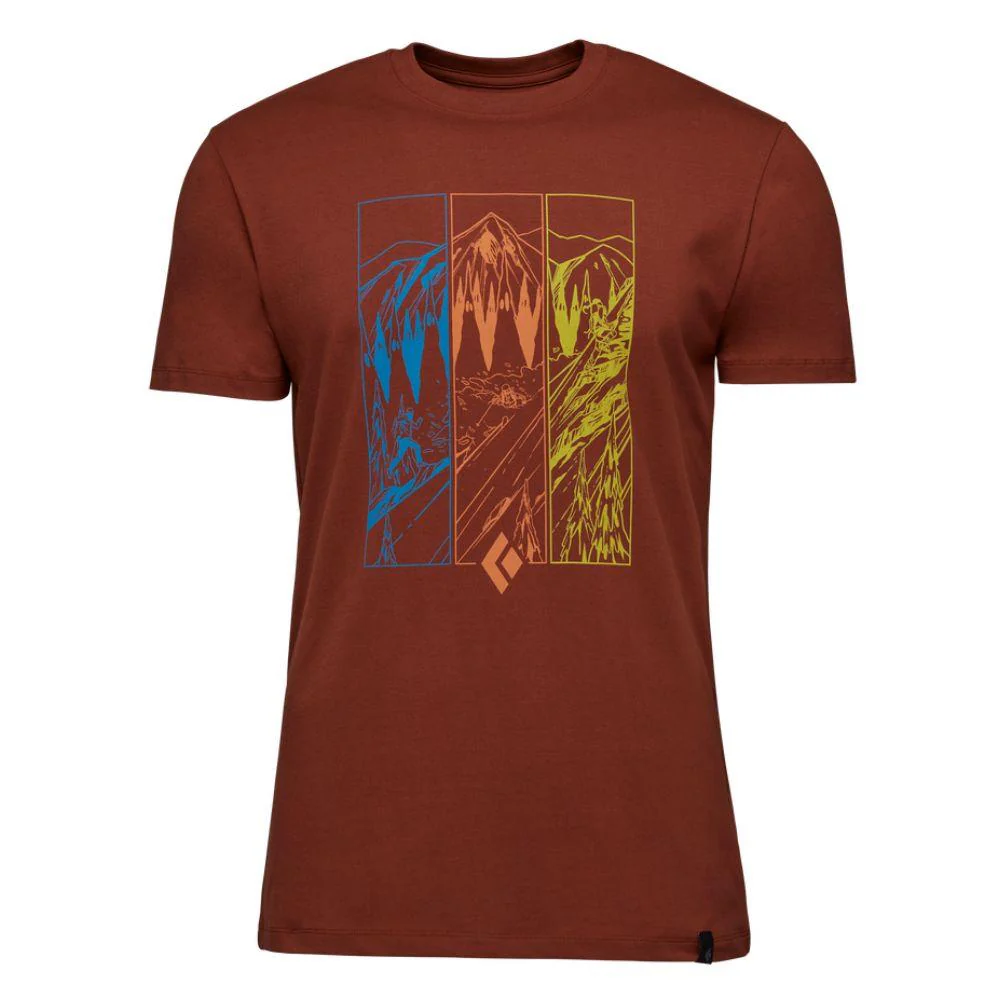 Black Diamond Men's Multisport Short Sleeve T-Shirt (Mulled Cider)