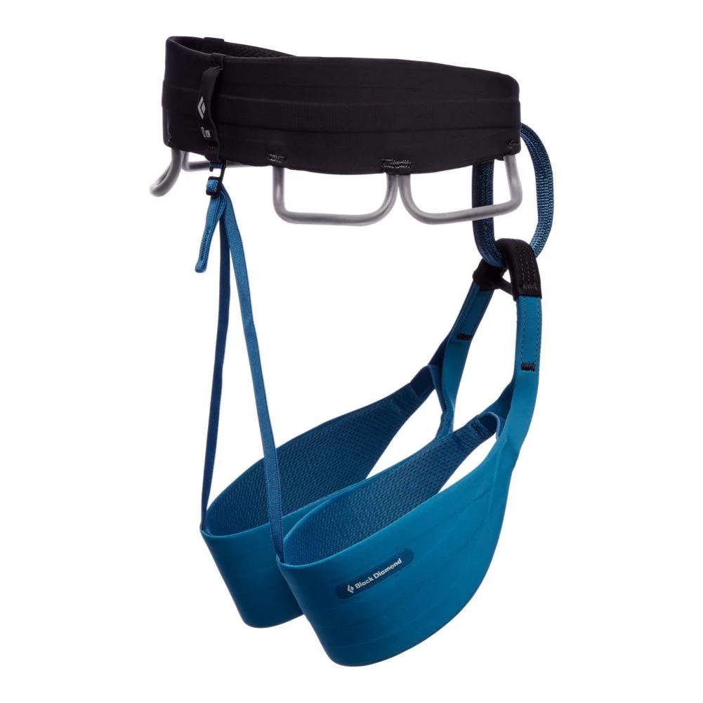 Black Diamond Men's Solution Climbing Harness (Astral Blue) - Image 2