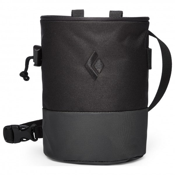 Black Diamond Mojo Zip Chalk Bag (Black) - M/L
