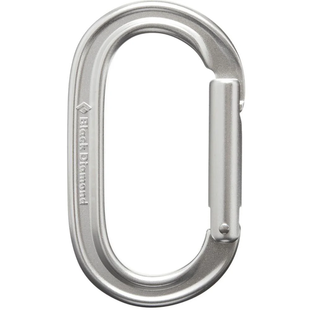 Black Diamond Oval Keylock Carabiner (Polished)