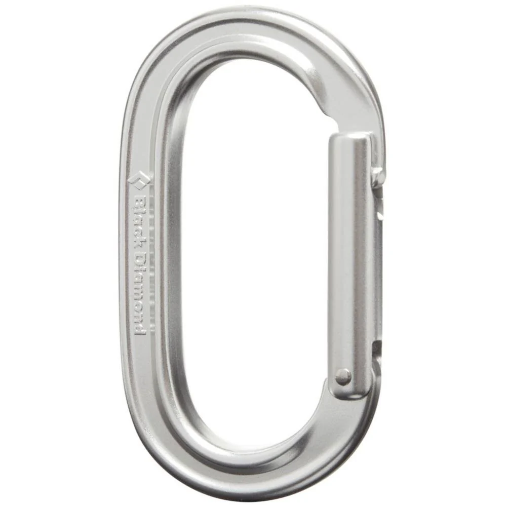 Black Diamond Oval Keylock Carabiner (Polished) - Image 2