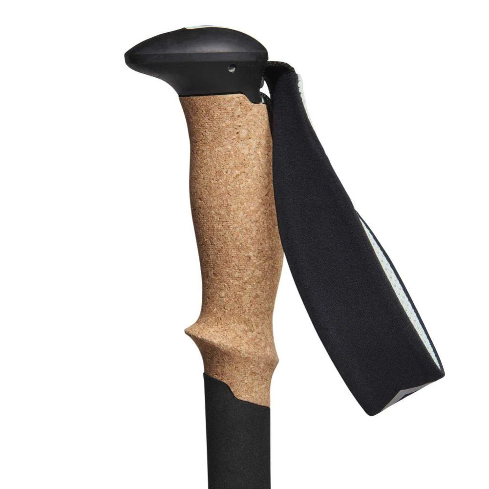 Black Diamond Pursuit FLZ Trekking Poles - M/L 125-140cm (Black-Foam Green) - Image 3