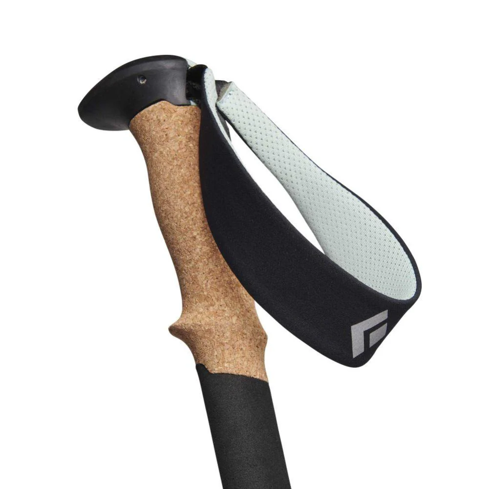 Black Diamond Pursuit FLZ Trekking Poles - M/L 125-140cm (Black-Foam Green) - Image 4
