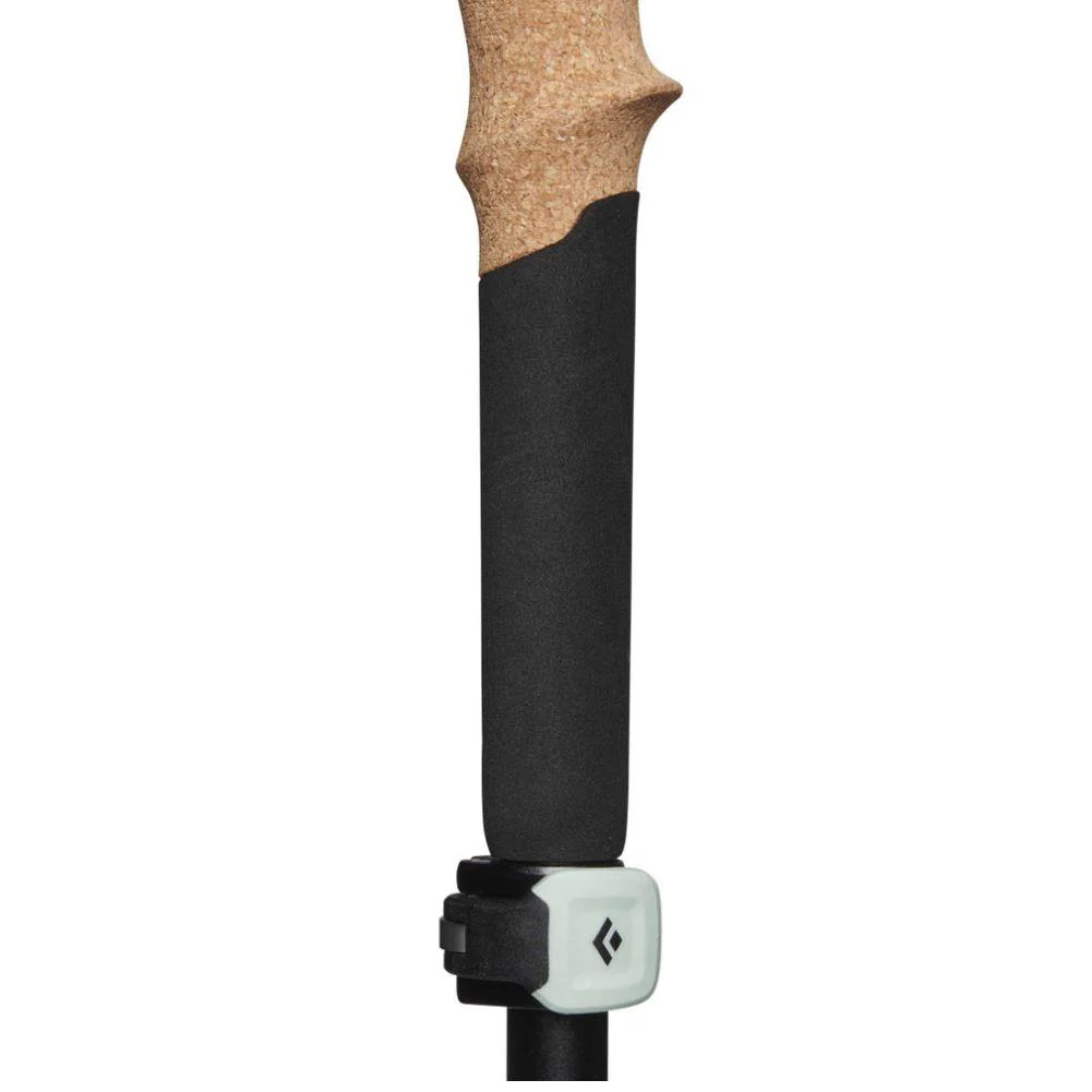 Black Diamond Pursuit FLZ Trekking Poles - M/L 125-140cm (Black-Foam Green) - Image 5