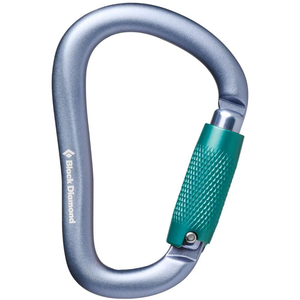 Black Diamond Rocklock Triple Lock Carabiner (Gray)