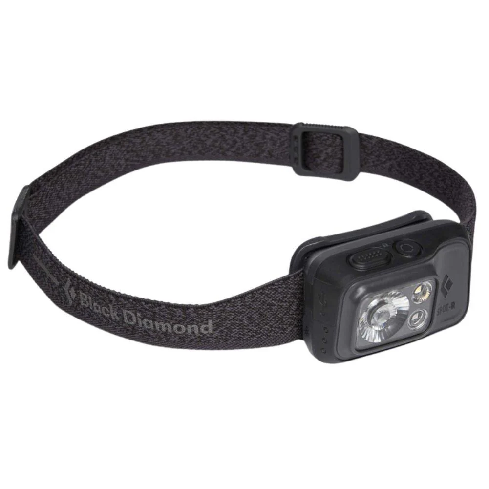 Black Diamond Spot 400 Lumen Rechargeable Head Torch (Graphite)