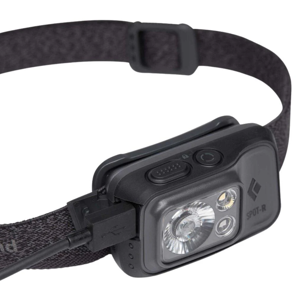 Black Diamond Spot 400 Lumen Rechargeable Head Torch (Graphite) - Image 4