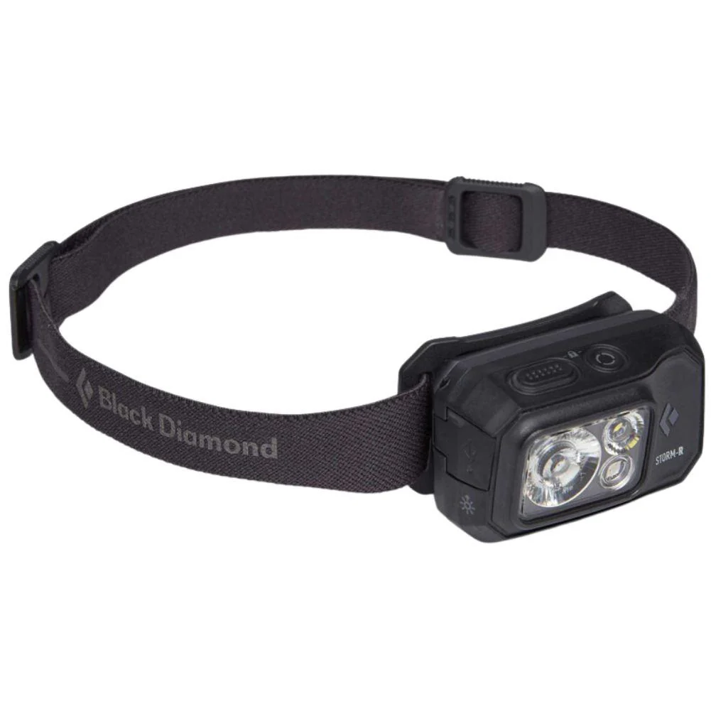 Black Diamond Storm 500 Lumen Rechargeable Head Torch (Black)