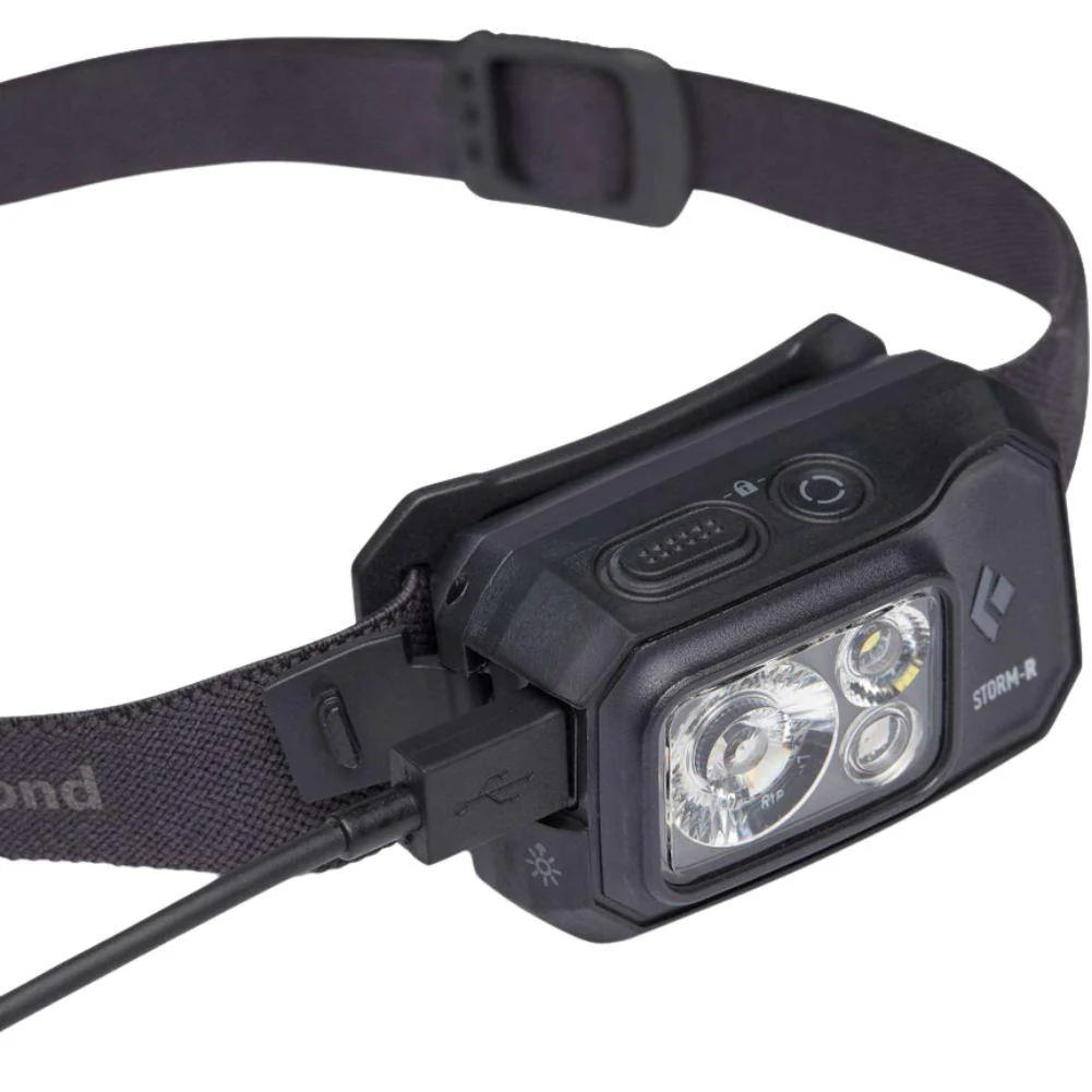 Black Diamond Storm 500 Lumen Rechargeable Head Torch (Black) - Image 5