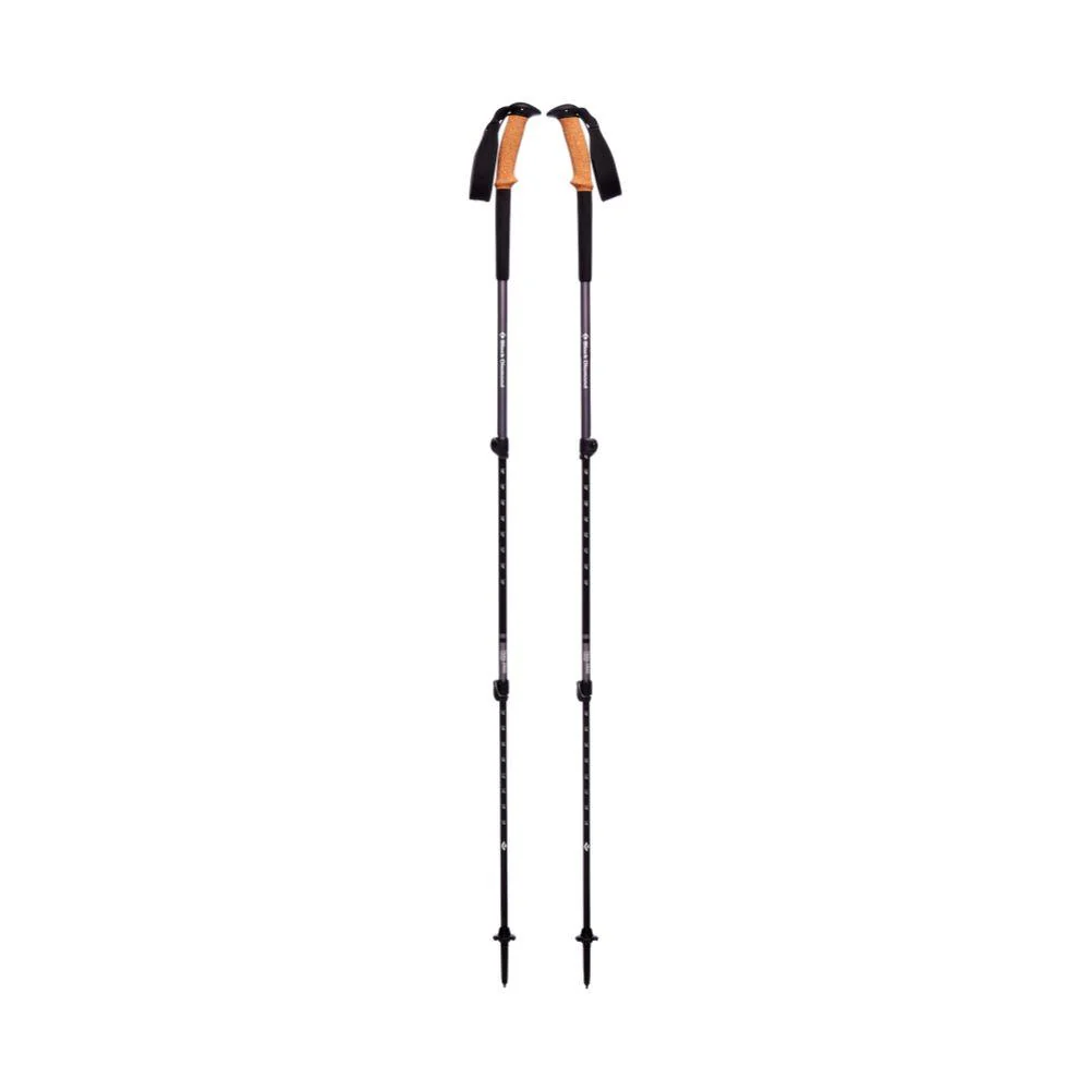 Black Diamond Trail Ergo Cork Trekking Poles (Granite) - Image 2