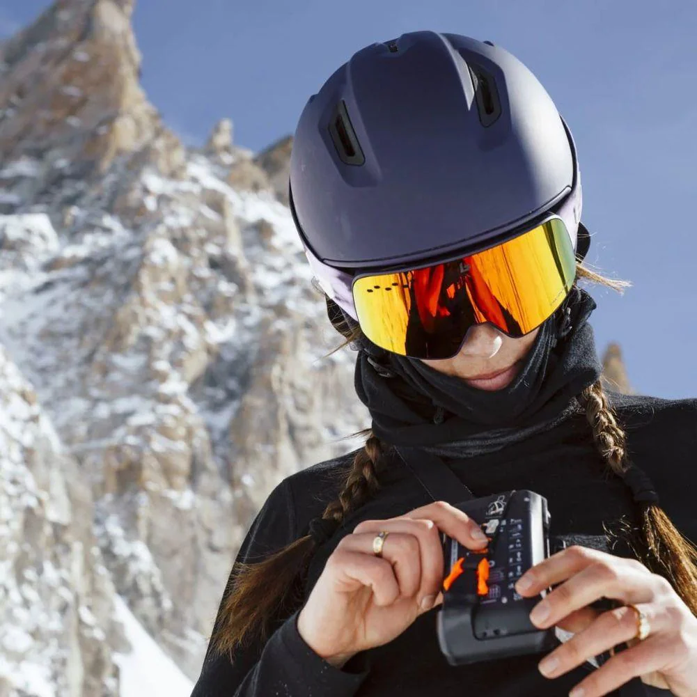 Bollé Atmos Pure Snow Sports Helmet (Plum Tie & Dye Matte) - Image 3