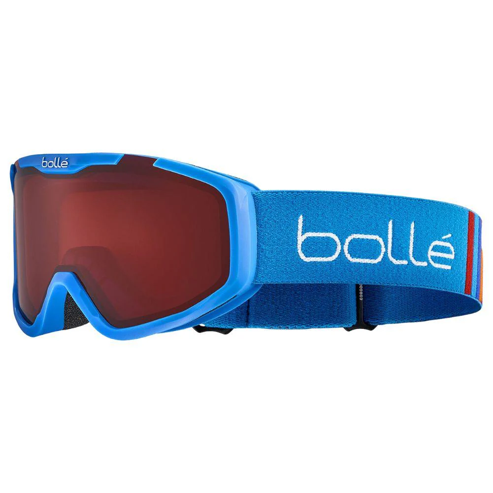 Bollé Junior Rocket Ski Goggles (Race Blue Matte/Vermillon) - Cat 2