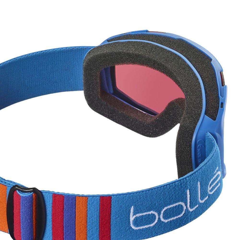 Bollé Junior Rocket Ski Goggles (Race Blue Matte/Vermillon) - Cat 2 - Image 2