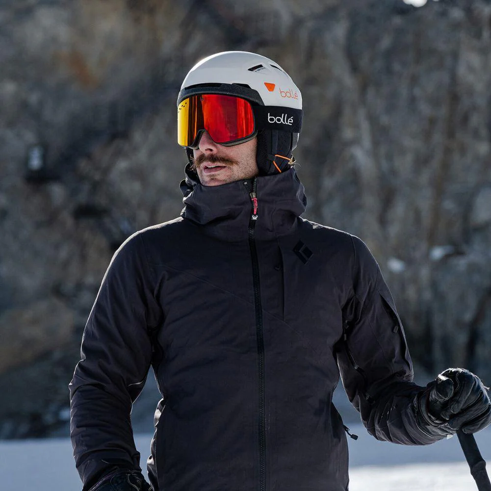 Bollé Unisex Nevada Ski Goggles (Black Matte/Sunrise) - Cat 2 - Image 3