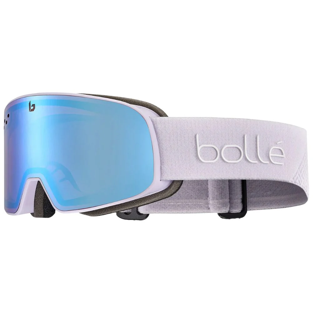 Bollé Unisex Nevada Small Ski Goggles (Pink Matte/Azure) - Cat 2