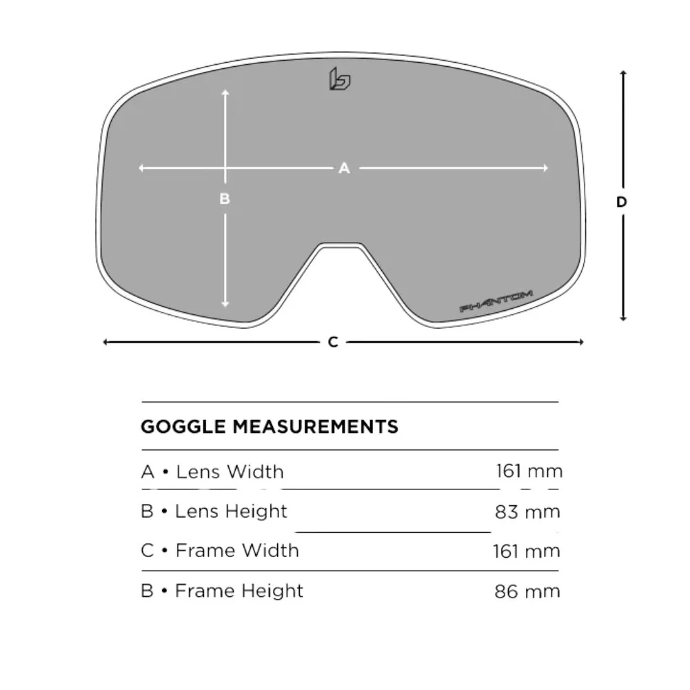 Bollé Unisex Nevada Small Ski Goggles (Pink Matte/Azure) - Cat 2 - Image 7
