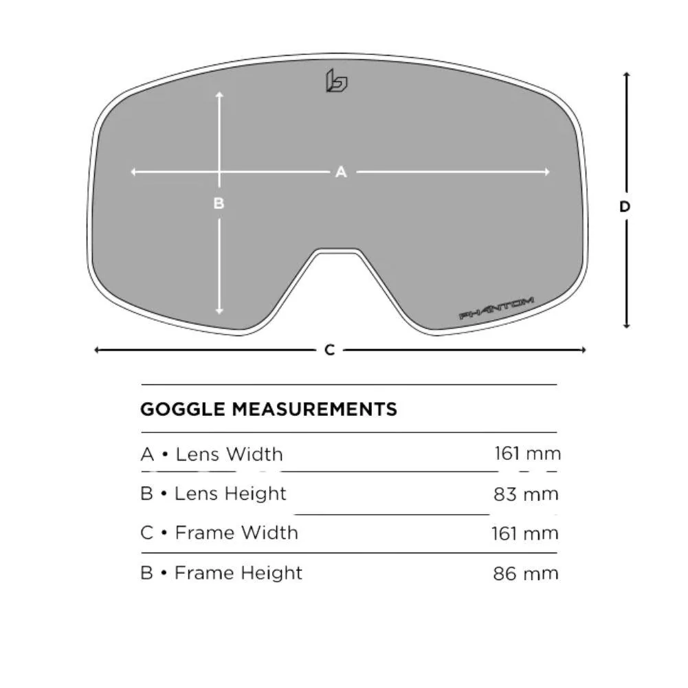 Bollé Unisex Nevada Small Ski Goggles (White Metallic /Blue Matte/Azure) - Cat 2 - Image 4
