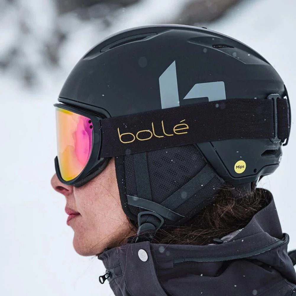 Bollé Women's Blanca Ski Goggles (Black Matte/Rose Gold) - Cat 2 - Image 4