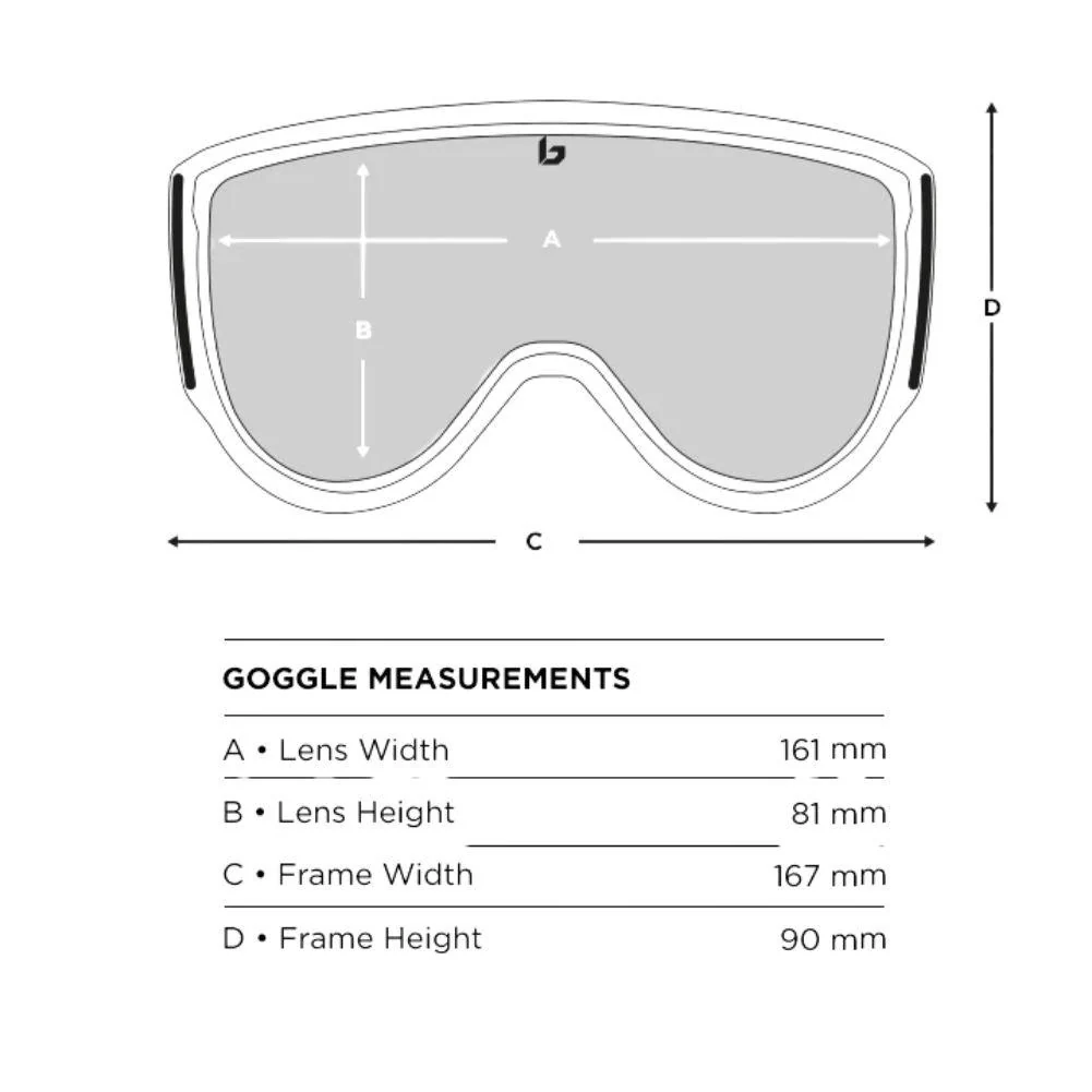 Bollé Women's Blanca Ski Goggles (Black Matte/Rose Gold) - Cat 2 - Image 7