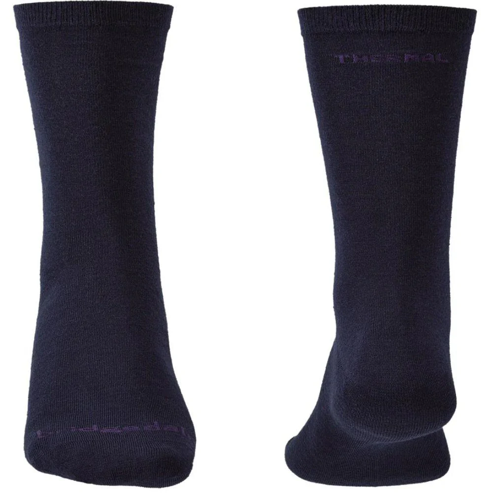 Bridgedale Base Layer Thermal Liner Boot Twin Pack (Navy) - Image 2