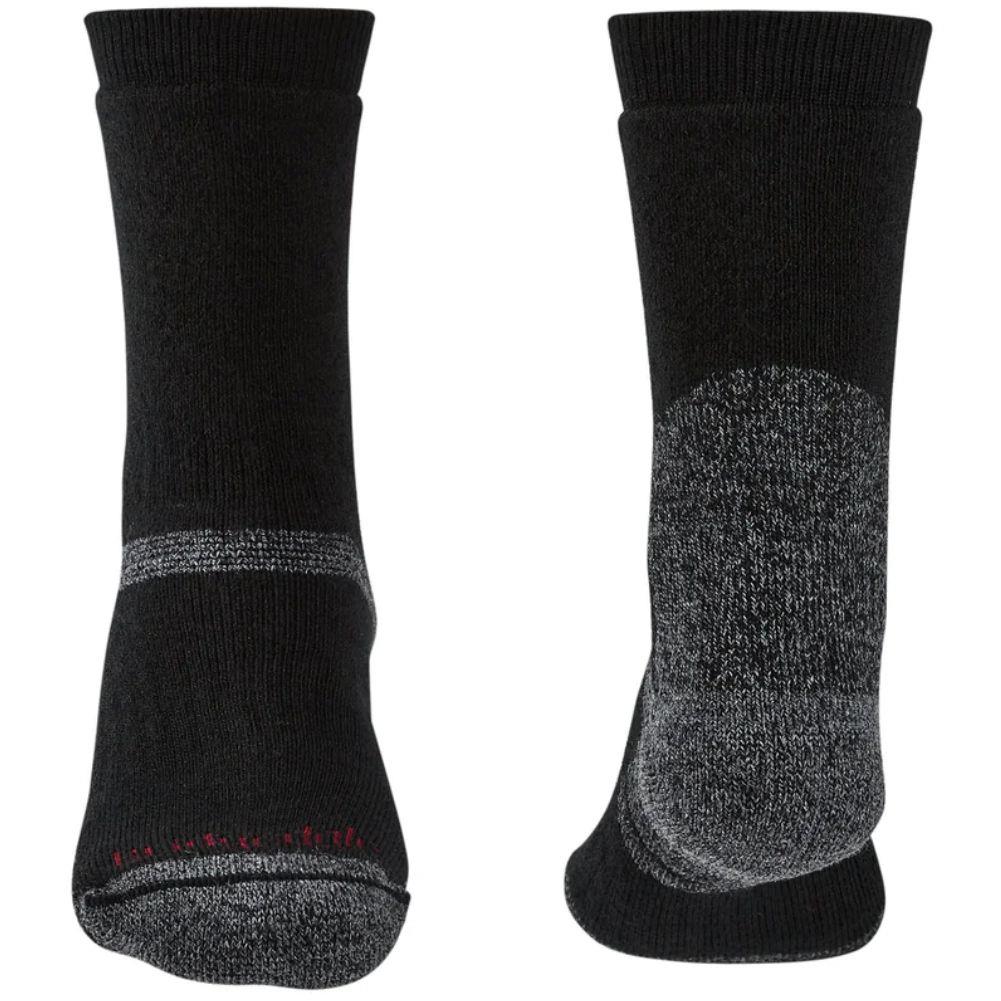 Bridgedale Men's Explorer Heavyweight Merino Performance Boot Socks (Black) - Image 2