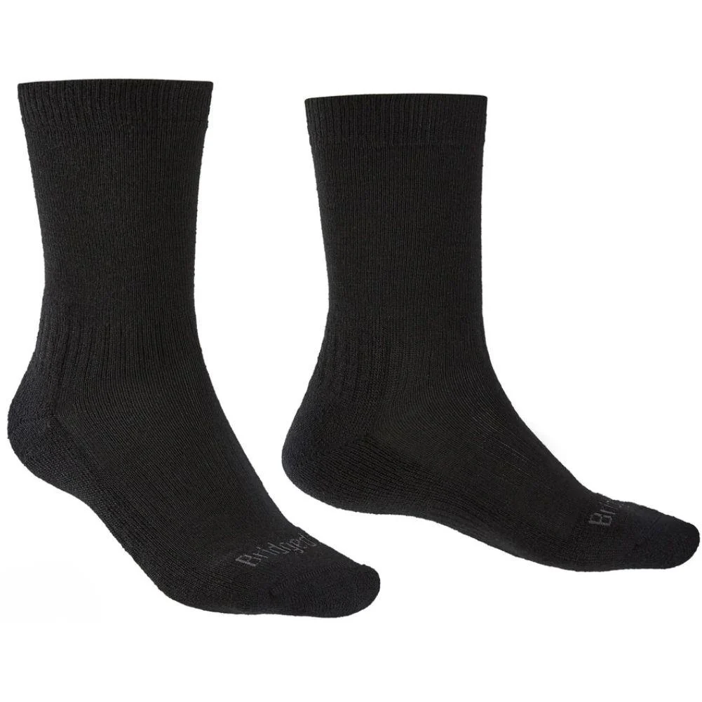 Bridgedale Men's Hike Lightweight Merino Performance Boot (Black)